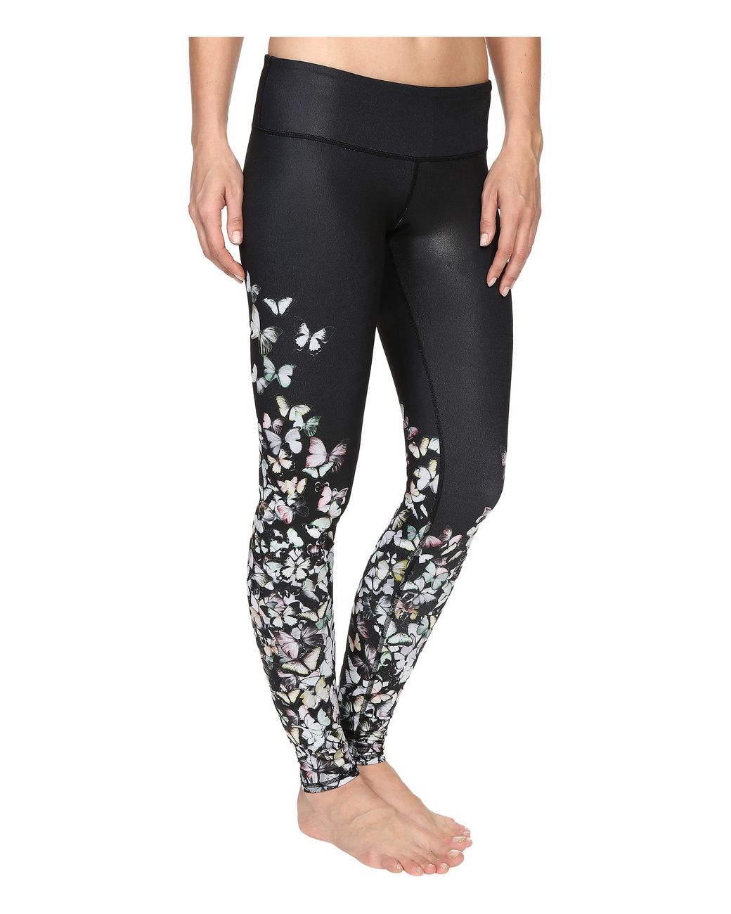 Alo Yoga Butterfly Leggings in Black Lyst